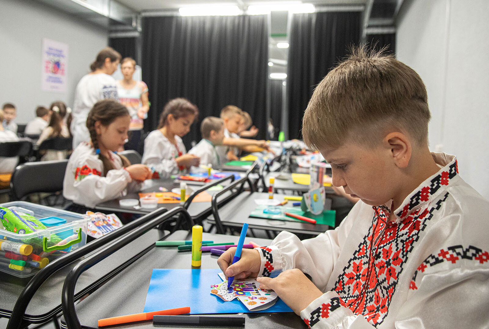 Boy Coloring - LiceumShelterOpening