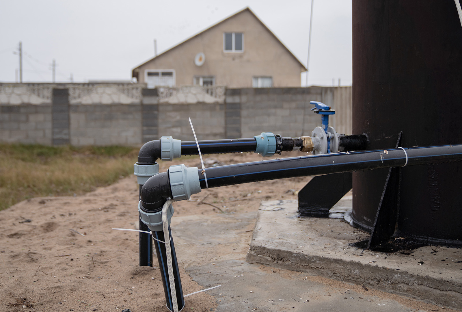 New infrastructure gives residents access to clean drinking water.